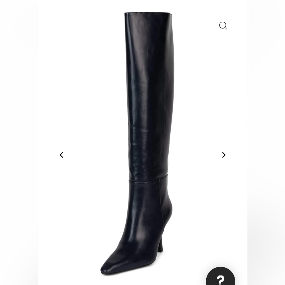 NEW $215 Jeffrey Campbell Sincerely Black stiletto boots women size 5.5